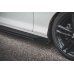 Накладки сплиттеры на пороги на BMW 1 F20 / F21 M-Pack / M140i рестайл